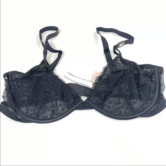 Victoria's Secret Other - NEW Victorias Secret 38D Bra Unlined Demi Black